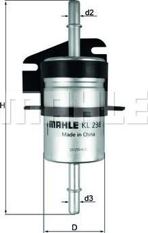 Knecht/Mahle KL 238 топливный фильтр на FIAT ALBEA (178_) Knecht/Mahle KL 238 топливный фильтр на FIAT ALBEA (178_)