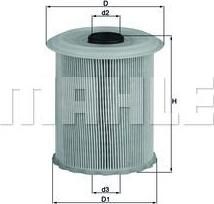 Knecht/Mahle KX 75D топливный фильтр на RENAULT CLIO I (B/C57_, 5/357_)