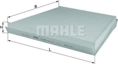 Knecht/Mahle LA 156/1 фильтр, воздух во внутренном пространстве на MERCEDES-BENZ E-CLASS (W211)
