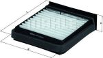 Knecht/Mahle LA 376 фильтр, воздух во внутренном пространстве на MITSUBISHI CARISMA седан (DA_)
