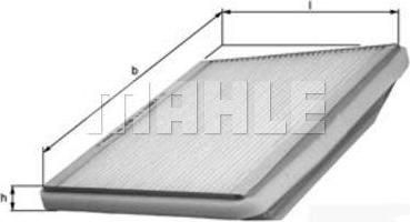 Knecht/Mahle LA 39 фильтр, воздух во внутренном пространстве на RENAULT SCЙNIC I (JA0/1_)