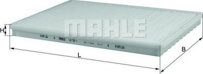 Knecht/Mahle LA 50/1 фильтр, воздух во внутренном пространстве на DAF XF