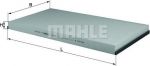 Knecht/Mahle LA 683 фильтр, воздух во внутренном пространстве на MAN LC
