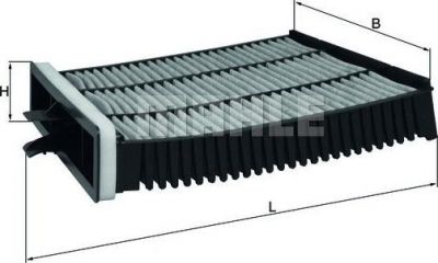 Knecht/Mahle LAK 227 фильтр, воздух во внутренном пространстве на RENAULT GRAND SCЙNIC III (JZ0/1_)