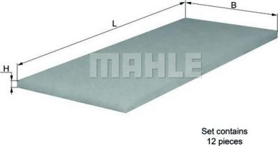 Knecht/Mahle LAP 9/S фильтр, воздух во внутренном пространстве на SETRA Series 400