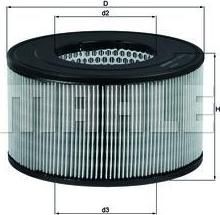 Knecht/Mahle LX 1139 воздушный фильтр на TOYOTA HILUX II пикап (LN8_, RN5_, LN6_, YN6_, YN5_, LN5_, RN6_)