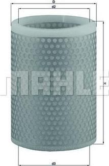Knecht/Mahle LX 136 воздушный фильтр на PEUGEOT J5 автобус (290P)
