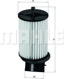 Knecht/Mahle LX 2094 воздушный фильтр на HONDA INTEGRA купе (DC2, DC4)