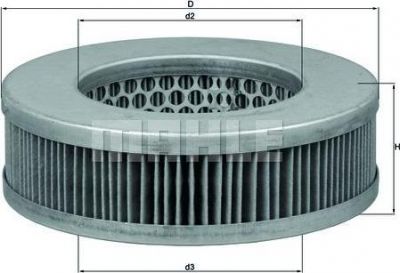 Knecht/Mahle LX 225 воздушный фильтр на TOYOTA CELICA (TA60, RA40, RA6_)