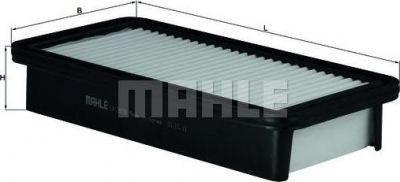 Knecht/Mahle LX 2638 воздушный фильтр на HYUNDAI ACCENT III седан (MC)