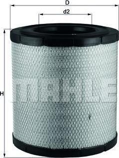 Knecht/Mahle LX 3054 воздушный фильтр на IRISBUS CITELIS