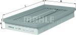 Knecht/Mahle LX 350 воздушный фильтр на MAZDA 323 C IV (BG)
