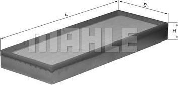 Knecht/Mahle LX 4 воздушный фильтр на VOLVO 240 (P242, P244)