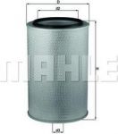 Knecht/Mahle LX 626 воздушный фильтр на IVECO EuroTrakker