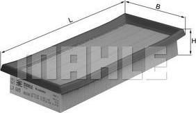 Knecht/Mahle LX 689 воздушный фильтр на FIAT ELBA (146_)