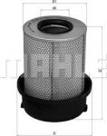 Knecht/Mahle LX 739 воздушный фильтр на MERCEDES-BENZ ACTROS