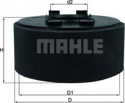 Knecht/Mahle LX 870 воздушный фильтр на 3 купе (E46)