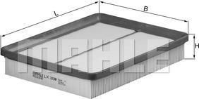 KNECHT/MAHLE Фильтр воздушный HYUNDAI Sonata 2.0-2.5 98-> KIA Magentis (2811337101, LX1039)