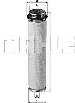 Knecht/Mahle LXS 40/1 фильтр добавочного воздуха на INTERNATIONAL HARV. A-Series