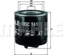 Knecht/Mahle OC 145 масляный фильтр на VW CADDY II пикап (9U7) Knecht/Mahle OC 145 масляный фильтр на VW CADDY II пикап (9U7)