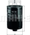 Knecht/Mahle OC 26 масляный фильтр на JOHN DEERE Series 5020