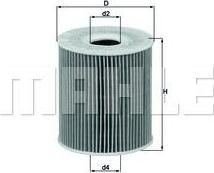 KNECHT/MAHLE Фильтр масляный E38/39/46 (11422247392, OX156D)