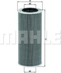 KNECHT/MAHLE Фильтр масляный 3/5 (11427788460, OX177/3D) KNECHT/MAHLE Фильтр масляный 3/5 (11427788460, OX177/3D)