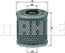 KNECHT/MAHLE Фильтр масляный M40 (11421727300, OX91D)