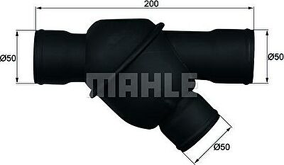 Knecht/Mahle TH 18 71 термостат, охлаждающая жидкость на MAN SЬ
