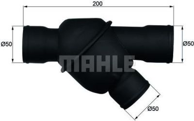 Knecht/Mahle TH 24 79 термостат, охлаждающая жидкость на MAN M 90