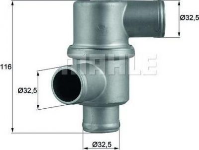 Knecht/Mahle TH 37 80 термостат, охлаждающая жидкость на LADA ZHIGULI универсал