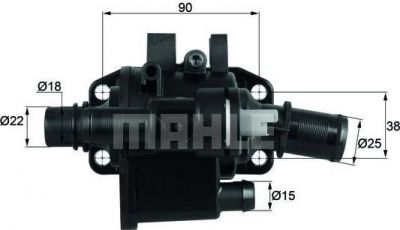 Knecht/Mahle TH 42 83 термостат, охлаждающая жидкость на PEUGEOT 1007 (KM_)