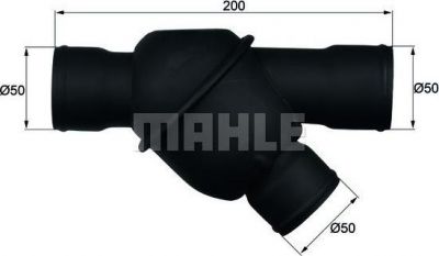 Knecht/Mahle TH 8 83 термостат, охлаждающая жидкость на MAN SЬ