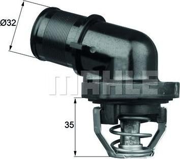 Knecht/Mahle TI 181 89 термостат, охлаждающая жидкость на PEUGEOT 306 (7B, N3, N5)