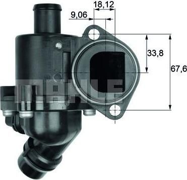 KNECHT/MAHLE Термостат VAG (06B 121 111 D, TM 3 100)