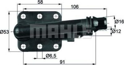 Knecht/Mahle TO 5 82 термостат, масляное охлаждение на 5 Touring (E61)