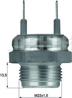 Knecht/Mahle TSW 6 термовыключатель, вентилятор радиатора на RENAULT 18 Variable (135_)