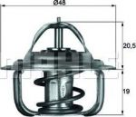 Knecht/Mahle TX 1 87D термостат, охлаждающая жидкость на OPEL KADETT D (31_-34_, 41_-44_)