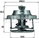 Knecht/Mahle TX 102 82D термостат, охлаждающая жидкость на RENAULT 25 (B29_)