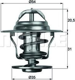 Knecht/Mahle TX 13 71D термостат, охлаждающая жидкость на VW PASSAT Variant (3A5, 35I)