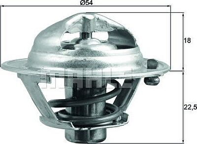Knecht/Mahle TX 166 90D термостат, охлаждающая жидкость на KIA CEE'D SW (ED)