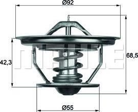 Knecht/Mahle TX 35 71 термостат, охлаждающая жидкость на SCANIA 3 - series