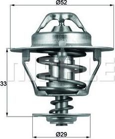 Knecht/Mahle TX 77 88D термостат, охлаждающая жидкость на TOYOTA HIACE III фургон (YH7_, LH6_, LH7_, LH5_, YH5_, YH6_)