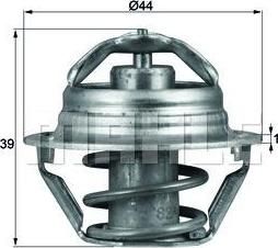 Knecht/Mahle TX 90 87D термостат, охлаждающая жидкость на NISSAN MICRA I (K10) Knecht/Mahle TX 90 87D термостат, охлаждающая жидкость на NISSAN MICRA I (K10)