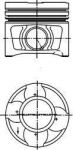 Kolbenschmidt 40356610 поршень на SKODA OCTAVIA Combi (1Z5)