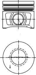 Kolbenschmidt 40387610 поршень на VW PASSAT Variant (3C5)