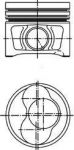 Kolbenschmidt 40409600 поршень на VW PASSAT Variant (3C5)