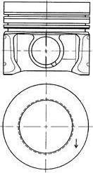 Kolbenschmidt 41095600 поршень на SKODA FABIA