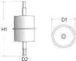 KOLBENSCHMIDT ФИЛЬТР ТОПЛ E46 2.0D 03-/2.0TD 01- (50013644)
