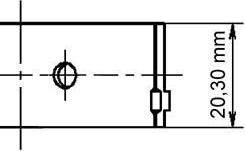 Kolbenschmidt 77268620 шатунный подшипник на OPEL FRONTERA B (6B_)